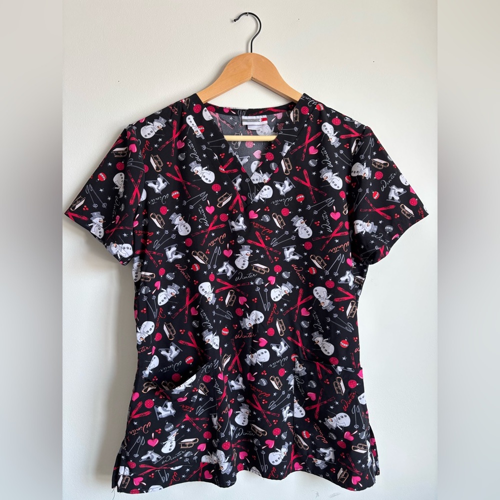 V-neck Scrub Top 3/$30